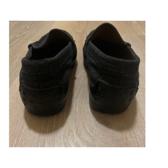 J.P. Tod’s Vintage Driving Loafer Charcoal Gray Classic Size 7 Flat - Picture 4 of 8